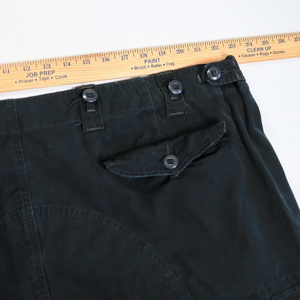 Polo Ralph Lauren Military Cargo Pants 46Bx32 Black Combat Trousers OG 107 GS